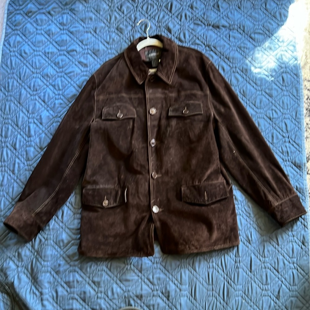Express brand suede dress coat